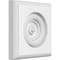 Ekena Millwork Standard Sedgwick Bullseye Rosette With Rounded Edge, 3"W x 3"H x 1/2"P ROSP030X030X050SDG04 - alternate 1